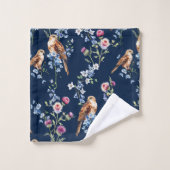 Ecosse Aigle Chardon Bluebell modèle floral (Gant de toilette)