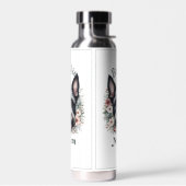 Ecosse aquarelle et bouteille d'eau de courge flor (Gauche)