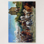 Ecosse Armstrong Clan Gilnockie Painting Puzzle (Vertical)
