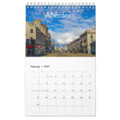 Écosse, Calendrier avec différents endroits en Éco (Feb 2027)