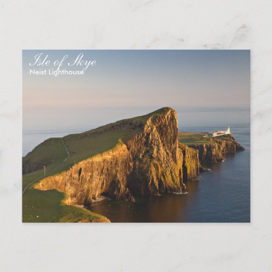 Écosse - Carte postale du phare Neist (Devant)
