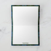 Écosse Château Eilean Donan - Carte du Clan MacKen (Intérieur)