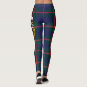 Ecosse Clan Agnew Crest Tartan Femmes Leggings (Dos)