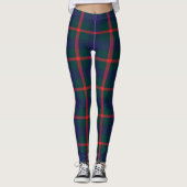Ecosse Clan Agnew Tartan Femmes Leggings (Devant)