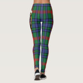 Ecosse Clan Aiton Crest Tartan Femmes Leggings (Dos)