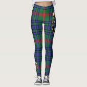 Ecosse Clan Aiton Crest Tartan Femmes Leggings (Devant)