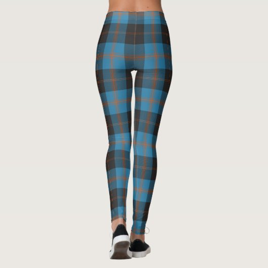Ecosse Clan Angus Ancient Tartan Femmes Leggings (Dos)
