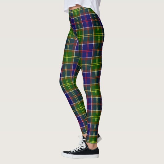 Ecosse Clan Ayrshire Tartan Leggings femmes (Gauche)