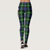 Ecosse Clan Baillie Crest Tartan Femmes Leggings (Dos)