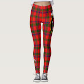 Ecosse Clan Bain Crest Tartan Femmes Leggings (Devant)