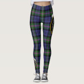 Ecosse Clan Baird Crest Tartan Femmes Leggings (Devant)