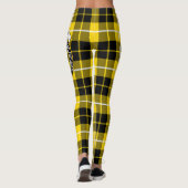 Ecosse Clan Barclay Crest Tartan Femmes Leggings (Dos)