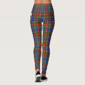 Ecosse Clan Bethune Crest Tartan Femmes Leggings (Dos)