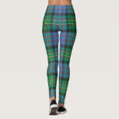 Ecosse Clan Bowie Tartan Femmes Leggings (Dos)