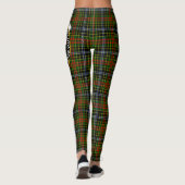 Ecosse Clan Brisbane Crest Tartan Femmes Leggings (Dos)