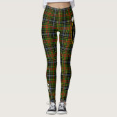 Ecosse Clan Brisbane Crest Tartan Femmes Leggings (Devant)
