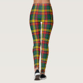 Ecosse Clan Buchanan Tartan Femmes Leggings (Dos)