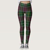 Ecosse Clan Crosbie Tartan Femmes Leggings (Devant)