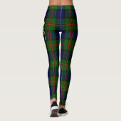 Ecosse Clan Dundas Crest Tartan Femmes Leggings (Dos)
