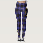 Ecosse Clan Dunlop Crest Tartan Femmes Leggings (Devant)