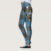 Ecosse Clan Garden Crest Tartan Femmes Leggings (Gauche)
