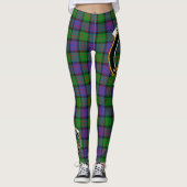 Ecosse Clan Gillon Crest Tartan Femmes Leggings (Devant)