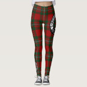 Ecosse Clan Gregor Crest Tartan Femmes Leggings (Devant)