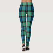 Ecosse Clan Gunn Ancient Tartan Femmes Leggings (Dos)