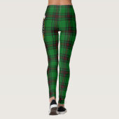 Ecosse Clan Halkett Crest Tartan Femmes Leggings (Dos)