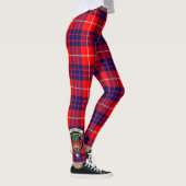 Ecosse Clan Hamilton Crest Tartan Femmes Leggings (Droite)