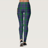 Ecosse Clan Hope Crest Tartan Femmes Leggings (Dos)