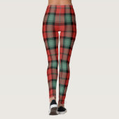 Ecosse Clan Kerr Ancient Tartan Femmes Leggings (Dos)