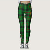 Ecosse Clan Kincaid Crest Tartan Femmes Leggings (Devant)