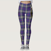 Ecosse Clan Kinnaird Crest Tartan Femmes Leggings (Devant)