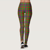 Ecosse Clan Kinninmont Tartan Femmes Leggings (Dos)