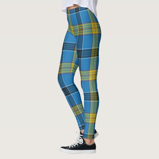 Ecosse Clan Laing Tartan Femmes Leggings (Gauche)