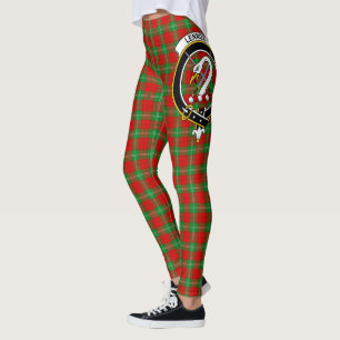 Ecosse Clan Lennox Crest Tartan Femmes Leggings