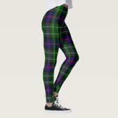 Ecosse Clan Leslie Tartan Femmes Leggings (Droite)
