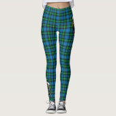 Ecosse Clan Lyon Crest Tartan Femmes Leggings (Devant)