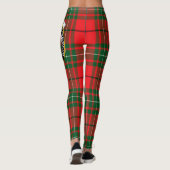 Ecosse Clan MacAuley Crest Tartan Femmes Leggings (Dos)