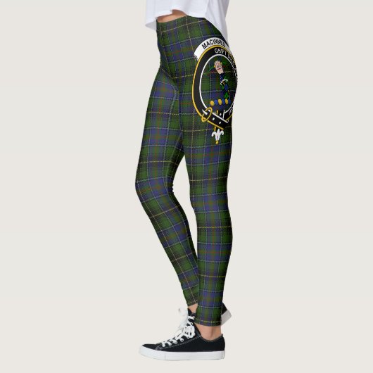 Ecosse Clan MacInnes Crest Tartan Femmes Leggings (Gauche)