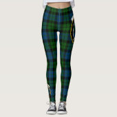 Ecosse Clan MacKay Crest Tartan Femmes Leggings (Devant)