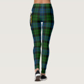 Ecosse Clan MacKie Crest Tartan Femmes Leggings (Dos)