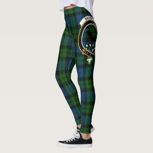 Ecosse Clan MacKie Crest Tartan Femmes Leggings