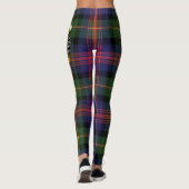 Ecosse Clan MacLennan Crest Tartan Femmes Legging (Dos)
