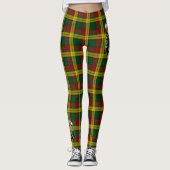 Ecosse Clan MacMillan Crest Tartan Femmes Legging (Devant)