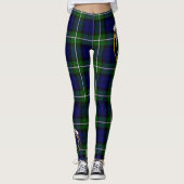 Ecosse Clan Meldrum Crest Tartan Femmes Leggings (Devant)