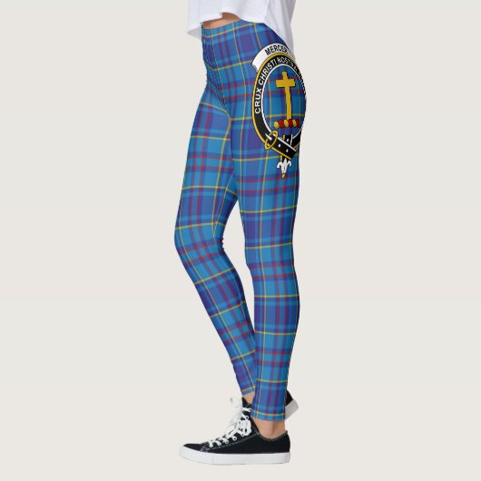 Ecosse Clan Mercer Crest Tartan Femmes Leggings (Gauche)