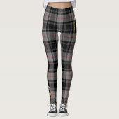 Ecosse Clan Moffat Crest Tartan Femmes Leggings (Devant)