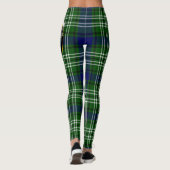 Ecosse Clan Mow Crest Tartan Femmes Leggings (Dos)